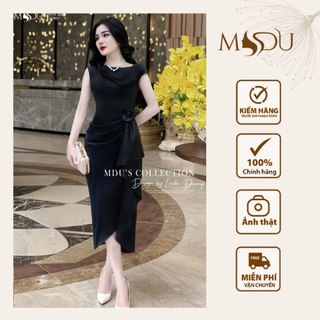 Váy Lụa MDU3634 Chi Tiết Đính Hoa Tinh Tế,Dáng Ôm Body Cuốn Hút Từ MDU K43-D1-5