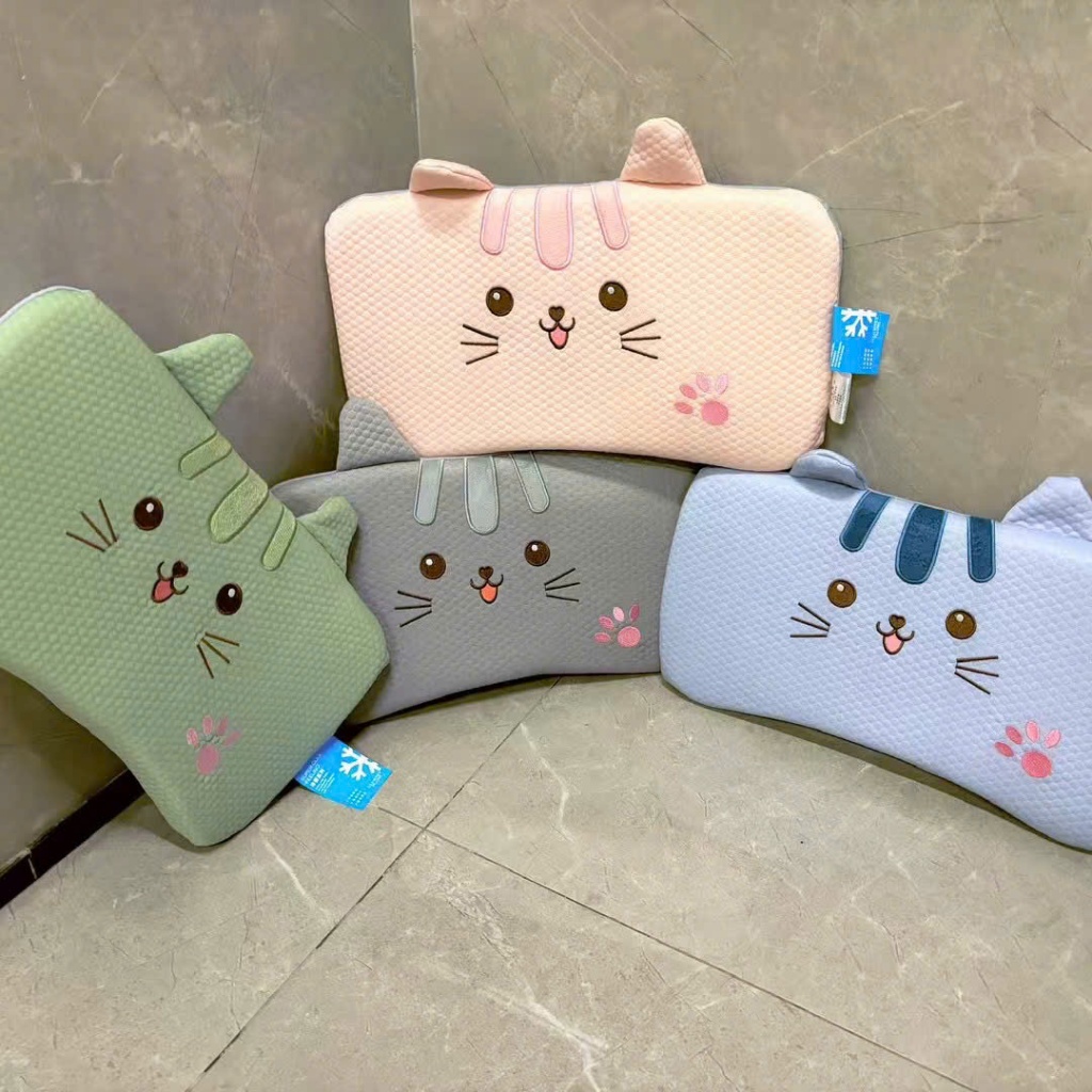 GỐI BĂNG LẠNH CHO BÉ 30X50 RUỘT THẤP