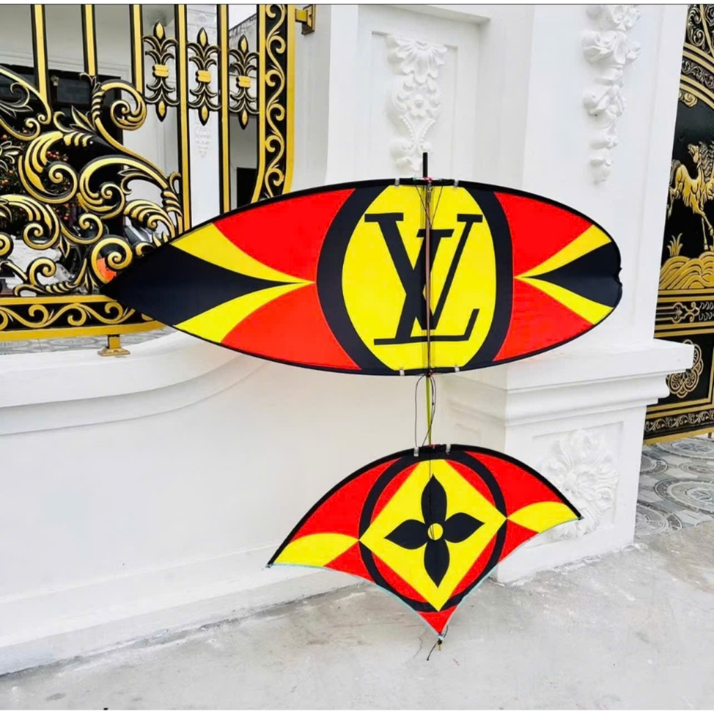 Diều Sáo Mẫu LV Diều Sáo Cacbon Cao Cấp 1m5-1m7-2m-2m5-3m Cực Đẹp