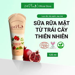  Sữa Rửa Mặt Từ Trái Cây Thiên Nhiên Phù Hợp Mọi Loại Da  Thanh Long Lựu Đỏ Khổ Qua Trà Xanh Rau Má   24 Plus 125ml 