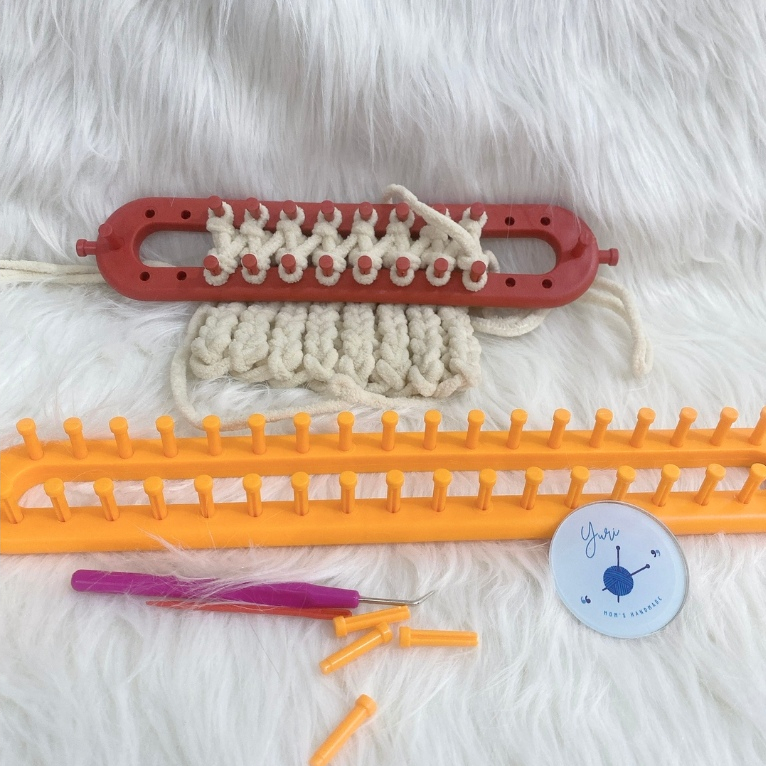  Khung Loom Đan Khăn – Bộ Dụng Cụ Đan Khăn Len Phù Hợp Cho Người Mới Bắt Đầu 