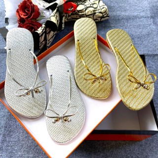  Dép kẹp nữ dây siêu mảnh dép xỏ ngón nữ có nơ đủ màu đủ size 