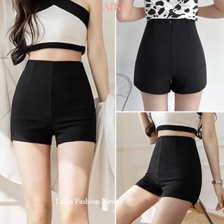  Quần short ôm lưng cao co giãn chất Umi dày - Quần legging đùi dance nữ ngắn ôm body tôn dáng mặc nhà tập yoga gym nhảy 