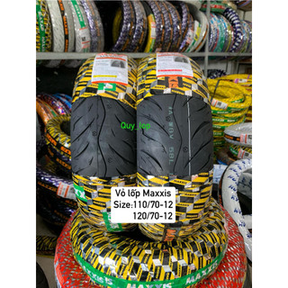  Vỏ lốp Maxxis lắp cho Vespa Sprint Grander size 110 70-12 120 70-12 MA-WG 