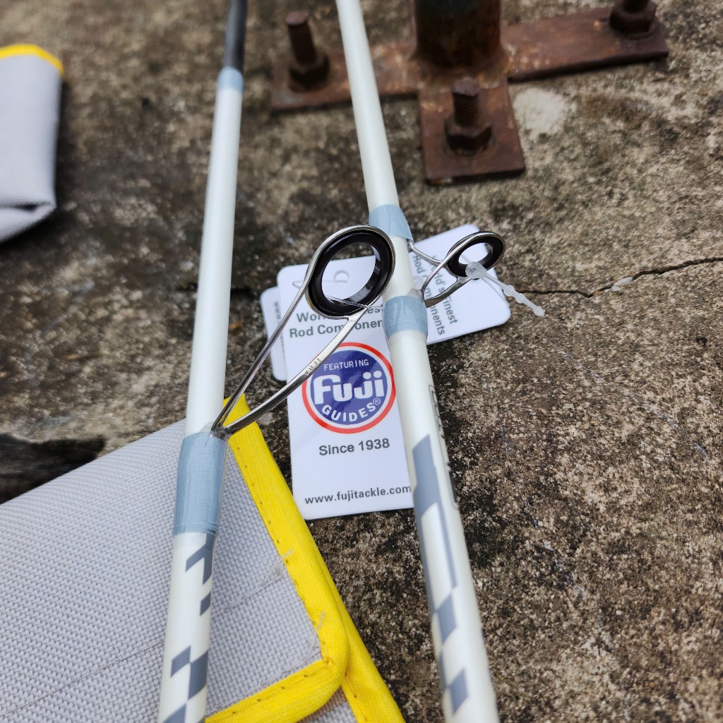 [Chính Hãng] Cần Abu Jordan - Màu Trắng Cam Siêu Đẹp , của hãng đồ câu danh tiếng Abu Gracia