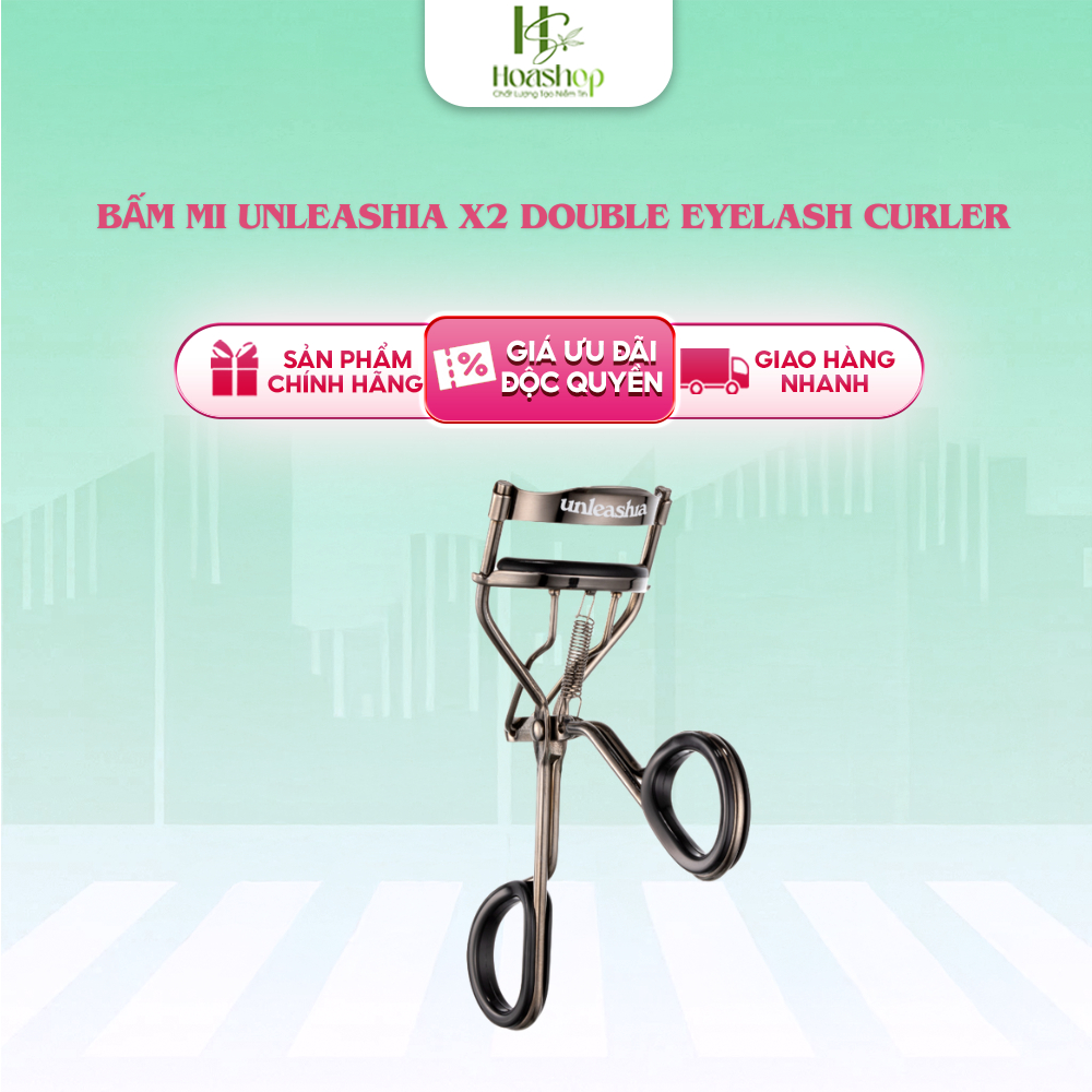 Bấm mi UNLEASHIA X2 Double Eyelash Curler