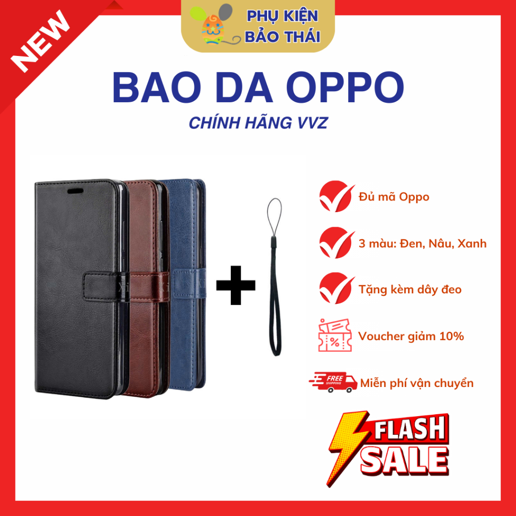 Bao da OPPO nắp gập khoá cài nam châm A6X A6T A6Pro A5x A5i A3 A3x a3x A5PRO…