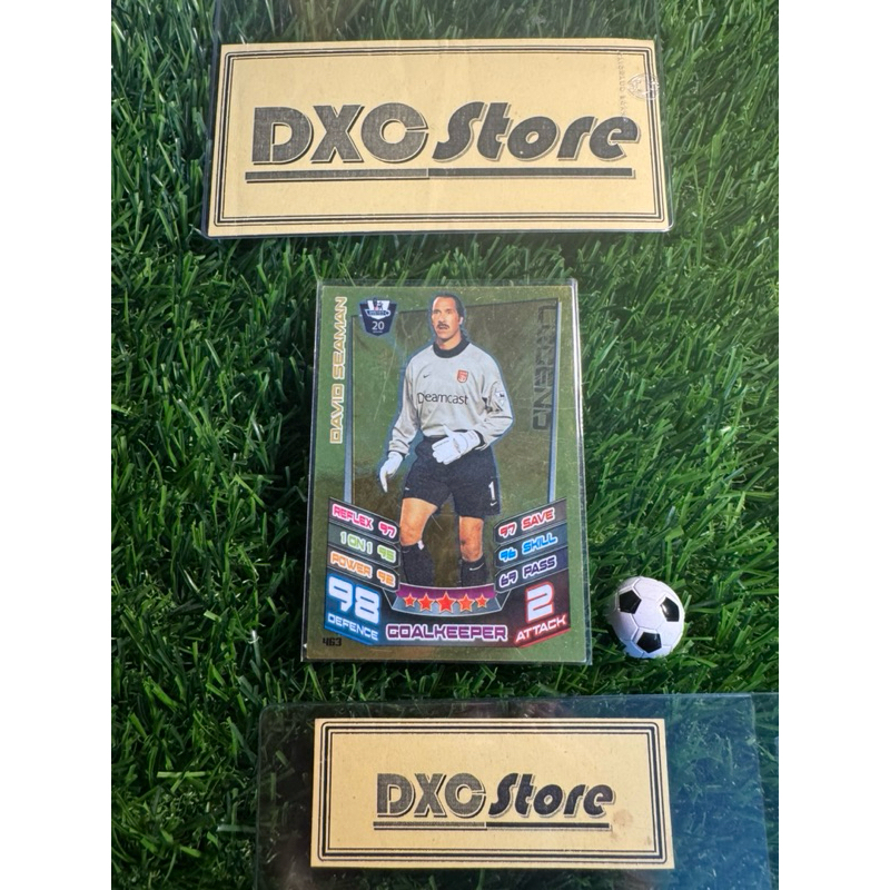 [ CHÍNH HÃNG ] - LEGEND - TOPPS MATCH ATTAX 2012/2013 - DAVID SEAMAN (ARSENAL)