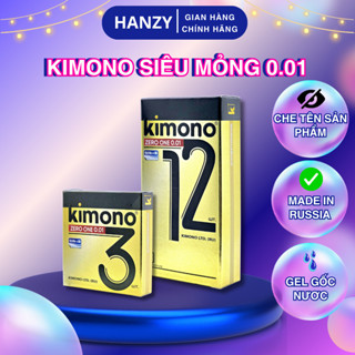 Bao cao su gai Kimono không mùi, gel bôi trơn gốc nước -Bcs gai Sagami hỗ trợ kéo dài tăng khoái cảm