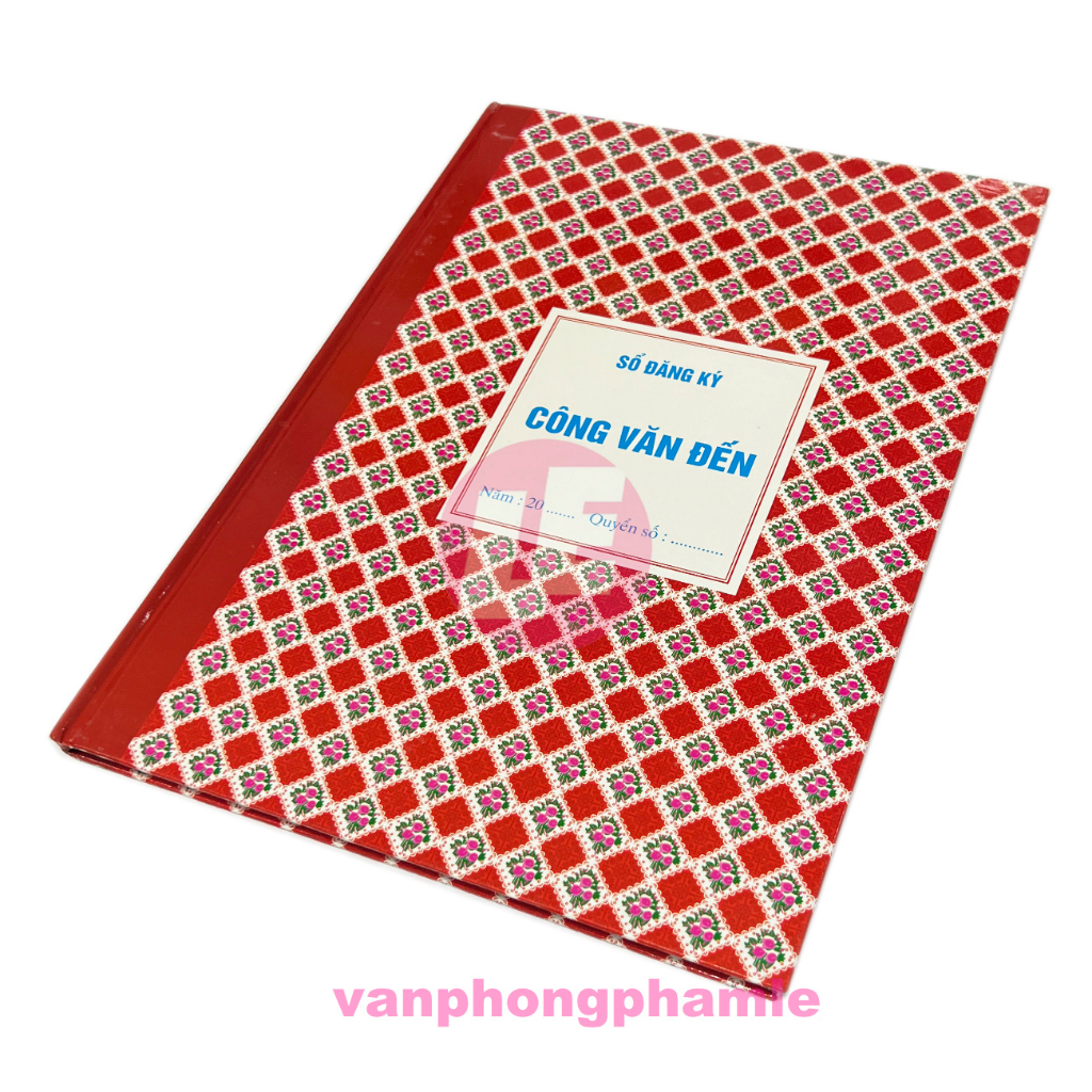 Sổ Đăng Ký Công Văn Đến (Cuốn)