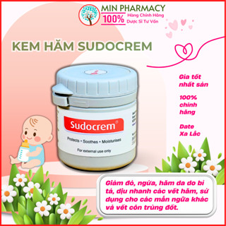 MẪU MỚI Kem chống hăm Sudocrem Protects Bảo vệ da dịu nhẹ 60g Minpharmacy