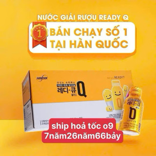  Nước uống giải rượu thải độc gan Hàn Quốc Ready Q hộp 10 chai x 100ml 