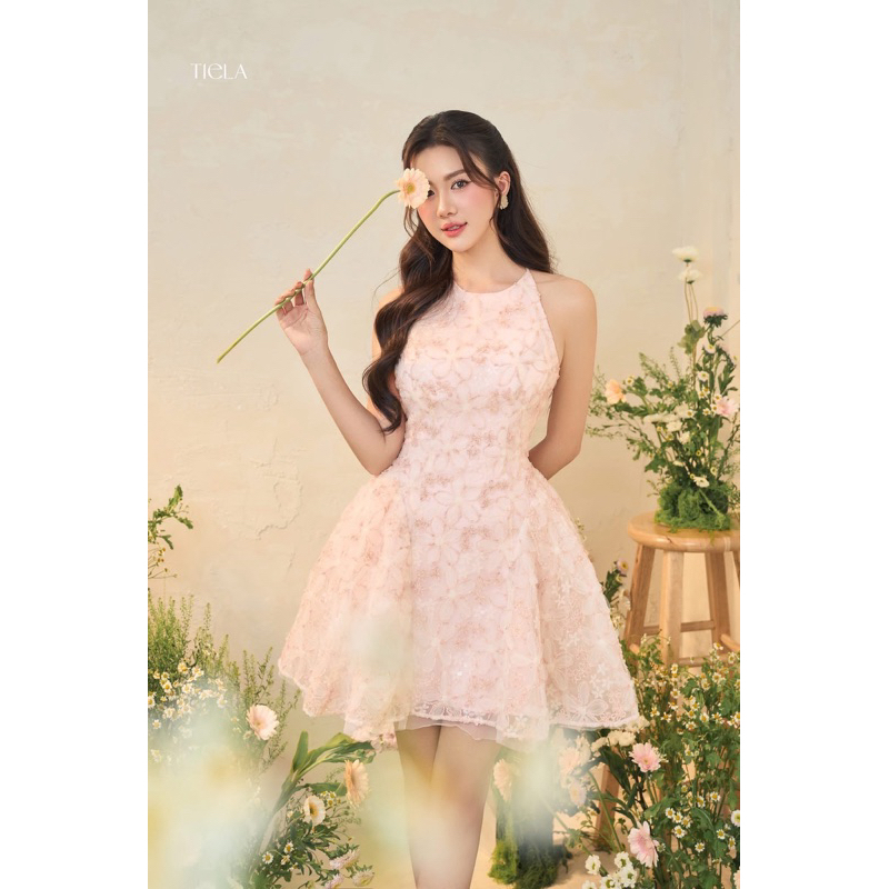 TIELA Đầm váy hoa cổ yếm - Milani Dress | BigBuy360 - bigbuy360.vn