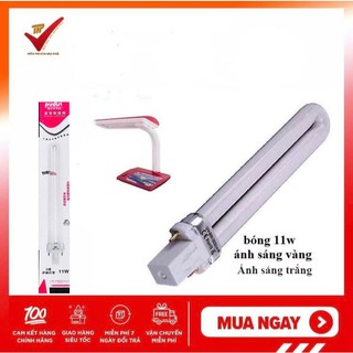 (loại tốt) Bóng đèn bàn 11w (bóng đèn Trung Quốc) thay thế cho đèn học RẠNG ĐÔNG