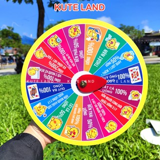 Vòng quay ăn nhậu để bàn vui nhộn 16 ô Drinking Game Roulette uống rượu bia giải trí xả stress tiệc tùng bạn bè VQ-N-1