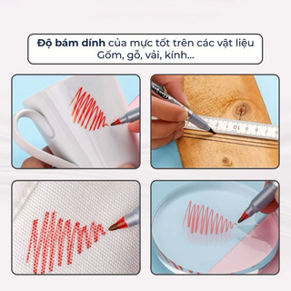 Bút Lông Dầu Thiên Long PM04, Bút Lông Dầu Thiên Long PM09