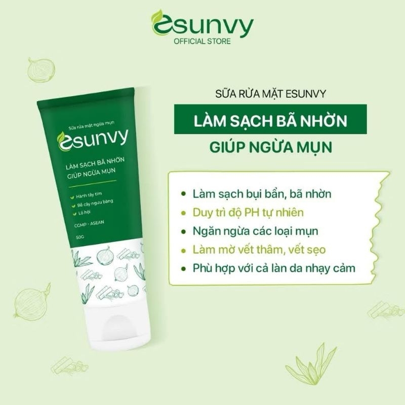 Sữa rửa mặt ensumvy