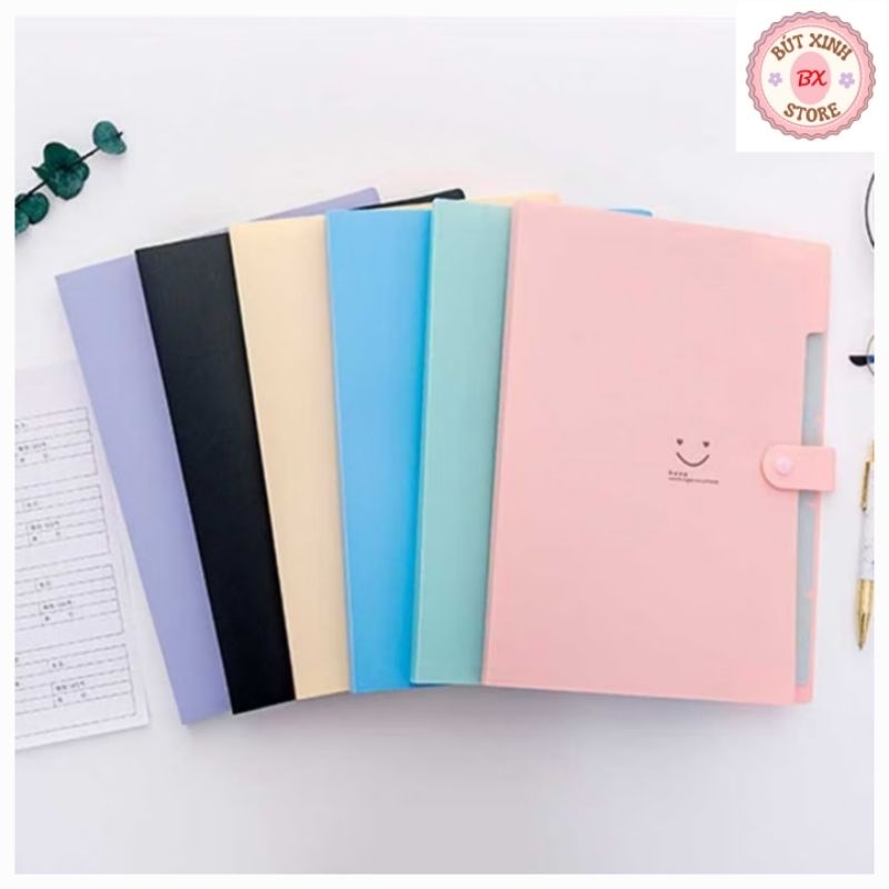 File Đựng Tài Liệu A4 5 Ngăn