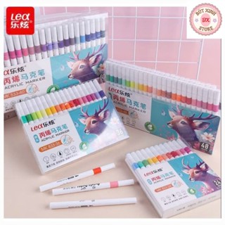 Bút màu Acrylic Marker Cao Cấp bút sơn Acrylic chống nước vẽ trên mọi chất liệu vẽ giày vải chai lọ