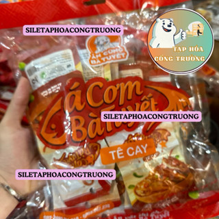 sỉ bịch 20 gói Cá cơm Bà Tuyết ăn liền tê cay, ăn cùng Bà Tuyết gói 18g đồ ăn vặt hot