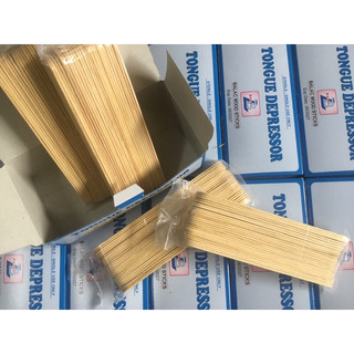 (GỖ THÔNG)Que kem, que gỗ làm mô hình [nguyên liệu thủ công, phụ liệu handmade]