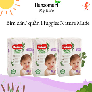  Bỉm Huggies Platinum Nature Made Size NB60 S82 M64 L54 XL44 XXL36 