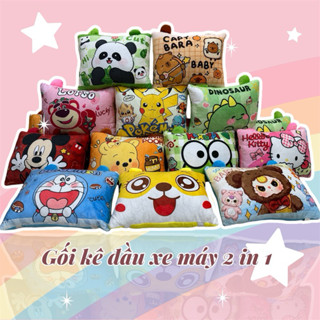 [FREESHIP - HCM] Gối đi xe máy an toàn cho bé - gối 2 trong 1 kết hợp gối nằm