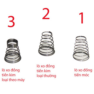 combo 5 CHIẾC lò xo đồng tiền máy may vắt sổ , trần đè công nghiệp jack , siruba, juki các loại ...