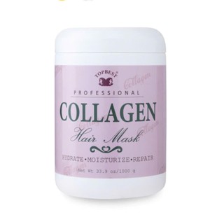 KEM Ủ TÓC DƯỠNG TÓC PHỤC HỒI topbest collagen 100ML VÀ 500ML