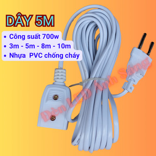 Phích âm liền dây Phích nối liền dây 3m 5m 8m 10m 700W
