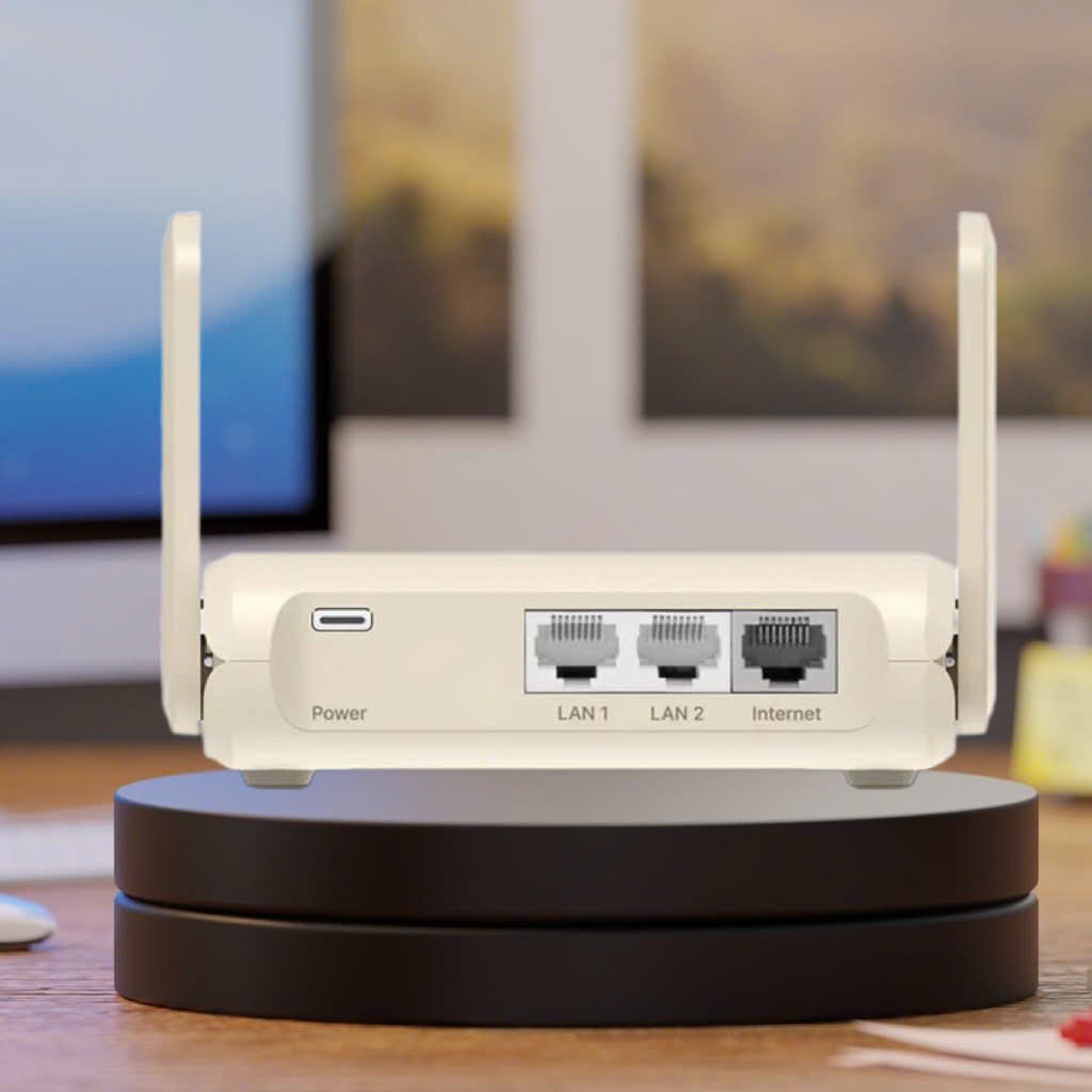 Bộ Định Tuyến Router Wifi 6 ExpressVPN Aircove Go - Tặng Key VPN dùng thử 1 tháng miễn phí