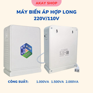 Máy Biến Áp(Bộ đổi nguồn) Hợp Long điện áp 220v ra 100v hoặc 120v dùng cho thiết bị Nhật hoặc Mỹ