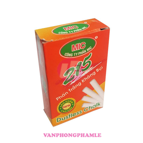 Phấn trắng 10 viên Mic không bụi (Hộp 10 Viên)