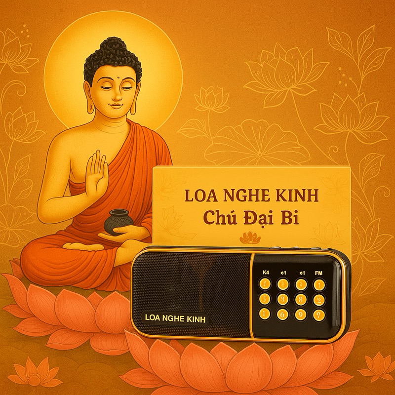 Máy Nghe Pháp, Tụng Kinh Hãng BKK Chú Đại Bi