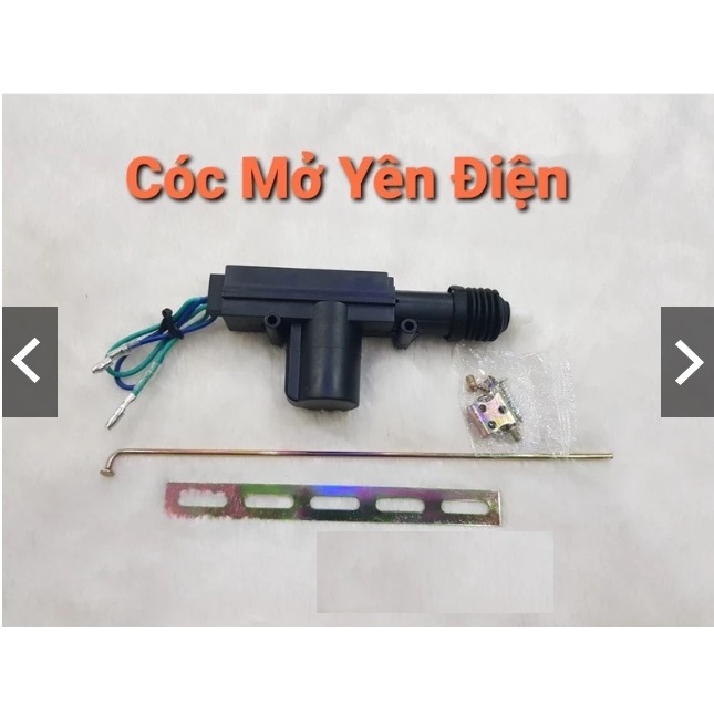 Cóc mở yên xe máy