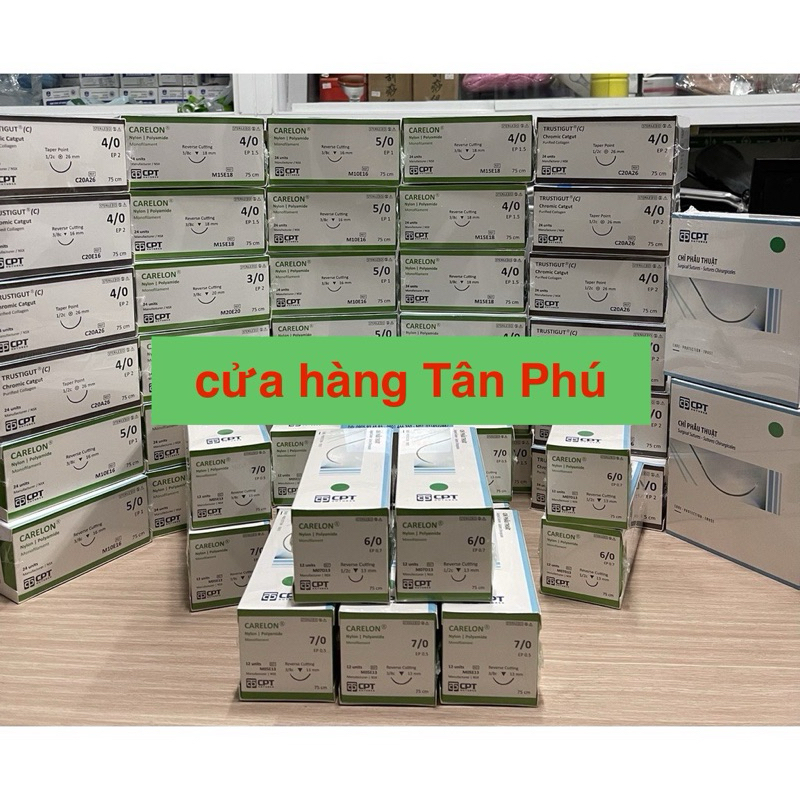 Chỉ phẫu thuật Nylon CPT (3/0, 4/0, 5/0, 6/0, 7/0)