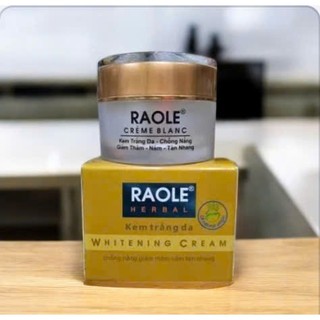 Kem dưỡng trắng da, chống nắng, giảm nám tàn nhang Raole 12g