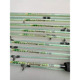   Lẻ Cần  Cần WuTu Fishing - ON đặc ruột Pu chống xoắn Có Zen Vặn. Chuyên Câu Ngâm 