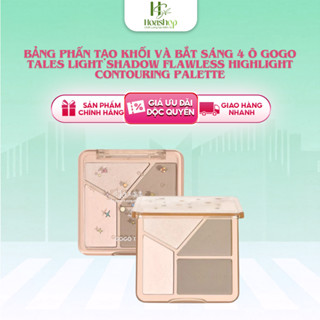 Bảng Phấn Tạo Khối Và Bắt Sáng 4 Ô Gogo Tales Light Shadow Flawless Highlight Contouring Palette