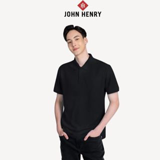 Áo Polo nam Tay ngắn John Henry,  chuẩn form, sang trọng, thanh lịch - KS23ES03T-SCWK
