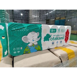 giấy vệ sinh corelex 12 cuộn. Khách luu ý mẫu có lõi đổi sang tên mới OTAKAMI