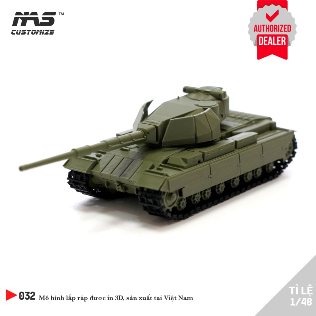 [NAS] Mô hình xe tăng Anh Super Conquerer 1/48, Mô hình lắp ráp quân sự xe tank Conquerer tỉ lệ 1/48