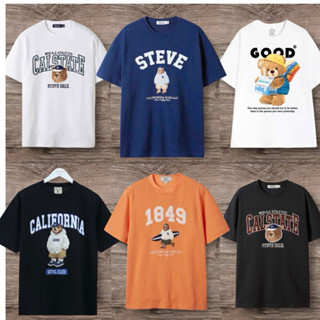 Áo thun bé trai/ BG tay ngắn Gấu Whoau size đại 24-54kg vnxk mhb