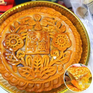 Bánh Nướng TRUNG THU ĐÀI BẮC MoChi Khoai Môn trứng muối chà bông 500g - Tiệm Ăn Vặt Nhà Gà