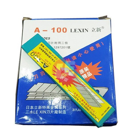 Lưỡi dao lớn A100 18mm (Tép 10 lưỡi)