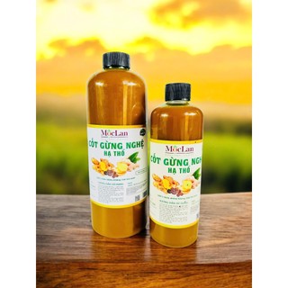  Cốt gừng nghệ gấc hạ thổ - Cốt đậm đặc giảm eo đánh tan mỡ bụng thâm rạn làm đẹp da cho mẹ bầu 