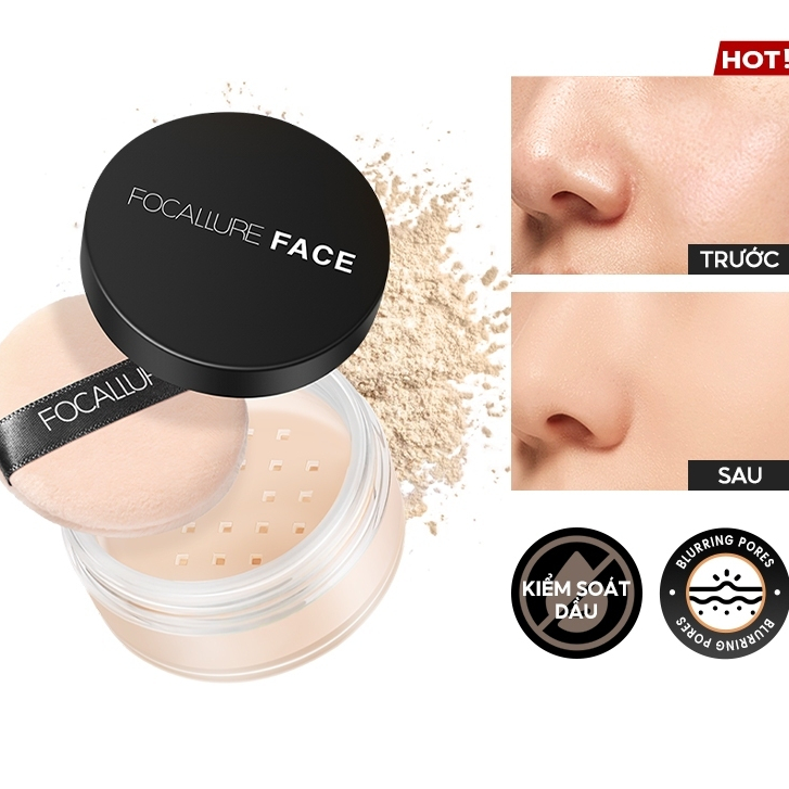 Phấn phủ FOCALLURE trang điểm nền 7g