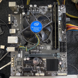 combo pc h110 + i3 7100 + 8gb ram lắp sẵn tặng kèm fan và fe chắn