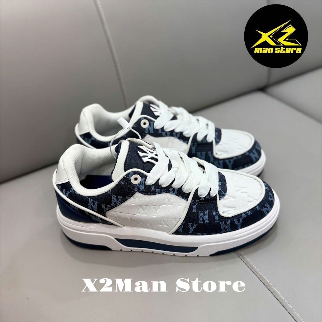 [X2Man ] Giày Tăng Chiều Cao MLB Liner Chunky Mono Denim Bò