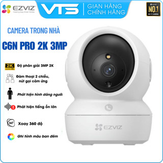  Camera Wifi EZVIZ C6N G1 3K 5MP | C6N PRO 3MP | H6C PRO 3MP Trong Nhà Xoay 360 Độ Có Màu Ban Đêm Thông Minh Theo Dõi 